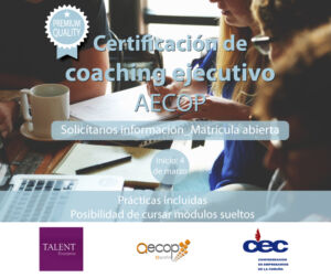 Certificación de coaching ejecutivo AECOP