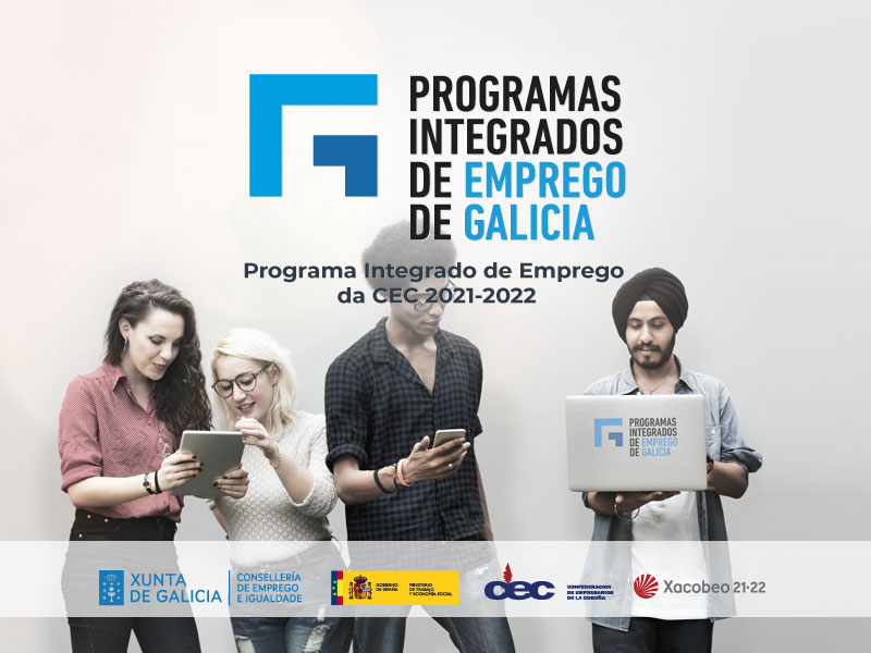 Programa Integrado de Emprego de Confederación de Empresarios de La Coruña 2021/22