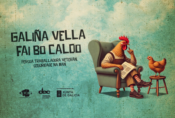 Galiña vella fai bo caldo
