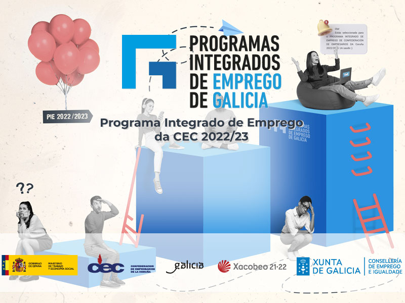 Programa Integrado de Emprego de Confederación de Empresarios de La Coruña 2021/22