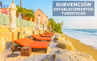 Subvención establecimientos turísticos