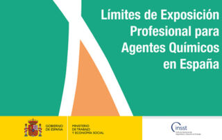 Límites de exposición profesional para agentes químicos 2024