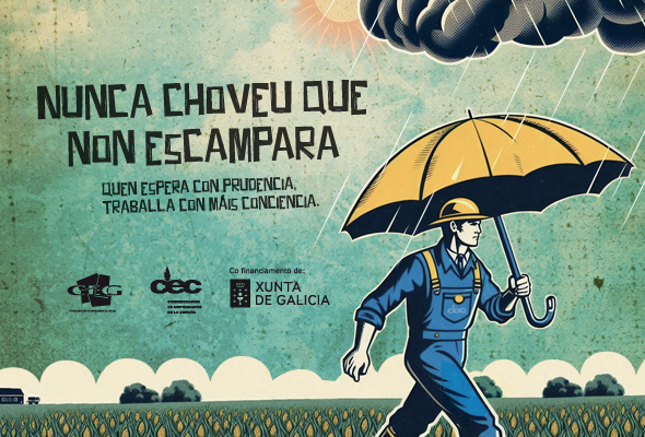 Nunca choveu que non escampara