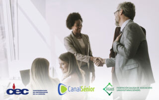 CEC, Canal Sénior y Fegaus impulsan el emprendimiento sénior y la Silver Economy en Galicia