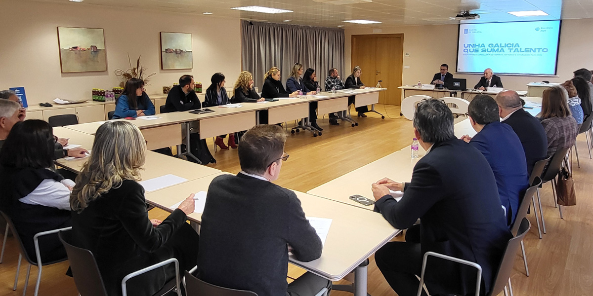 Intervención: Conselleiro de Emprego, Comercio e Emigración, José González Intervención: Conselleiro de Emprego, Comercio e Emigración, José González