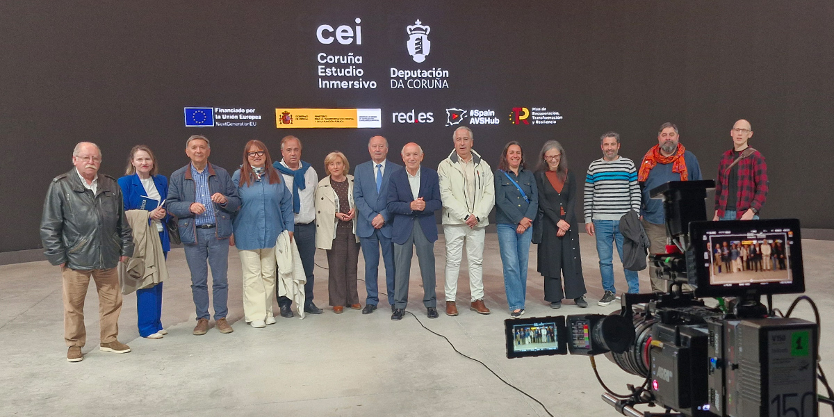 La CEC visita las instalaciones de Coruña Estudio Inmersivo