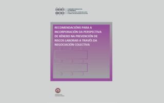 Recomendacións perspectiva de xénero na PRL