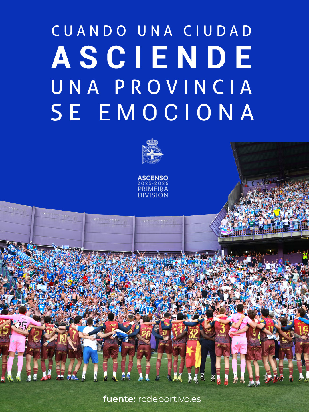 Cuando una ciudad asciende, una provincia se emociona Cuando una ciudad asciende, una provincia se emociona