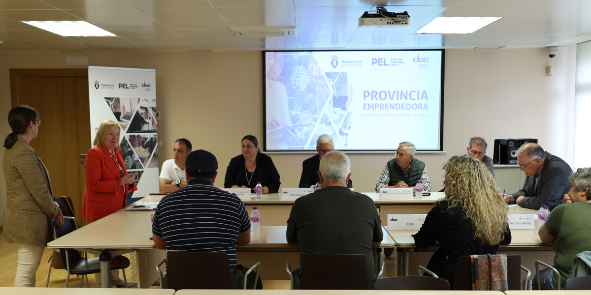 La CEC reúne nuevas mesas de diagnóstico sectorial sobre Turismo y Sector Primario en el marco del programa Provincia Emprendedora, impulsado por la Deputación da Coruña