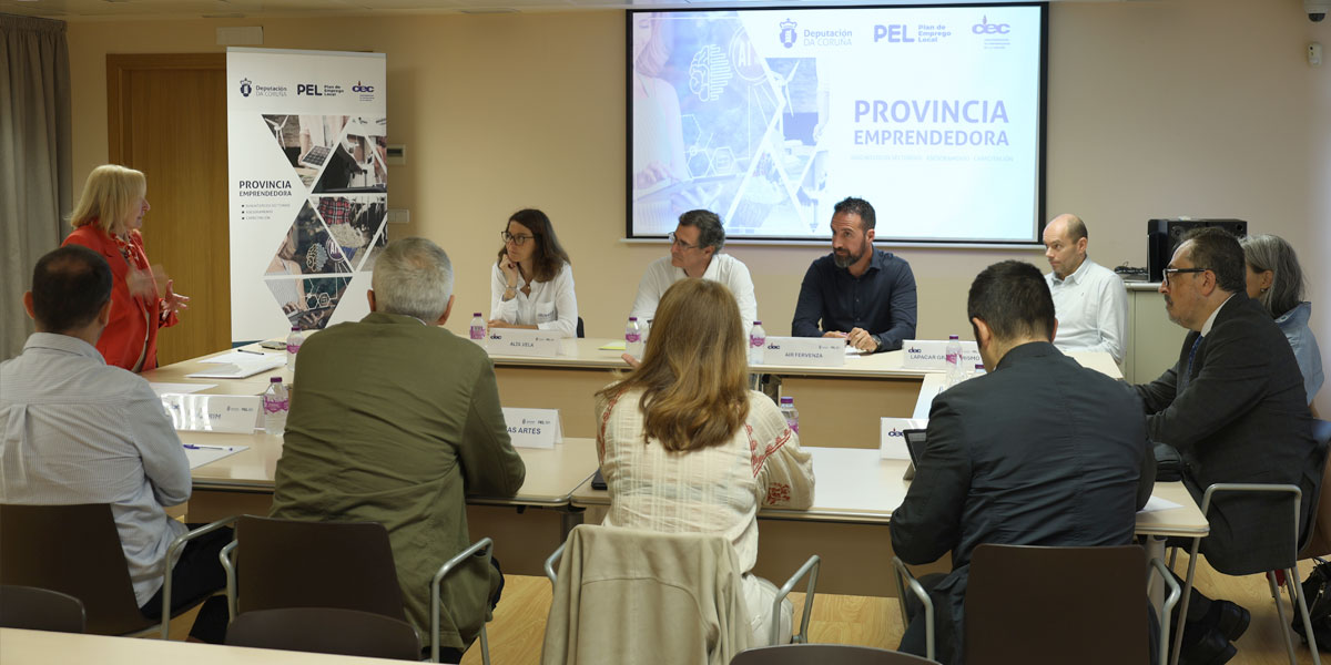 La CEC reúne nuevas mesas de diagnóstico sectorial sobre Turismo y Sector Primario en el marco del programa Provincia Emprendedora, impulsado por la Deputación da Coruña